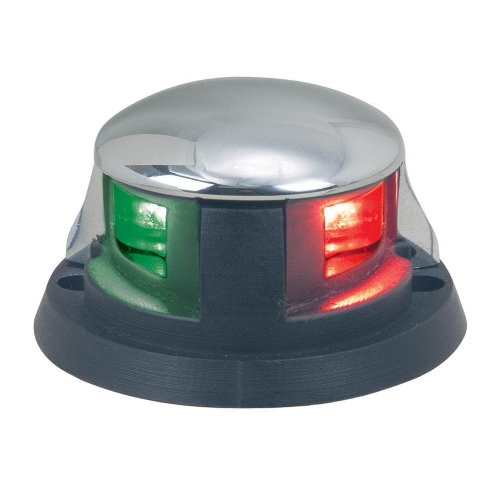 Suncoast Marine and Auto offers Perko Bi-Color LED Horizontal Mount - Chrome Plated Zinc [0647DP0CHR]