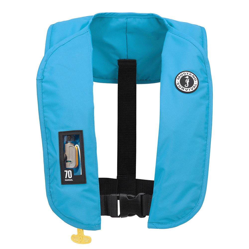 Suncoast Marine and Auto offers Mustang MIT 70 Manual Inflatable PFD - Azure (Blue) [MD4041-268-0-202]