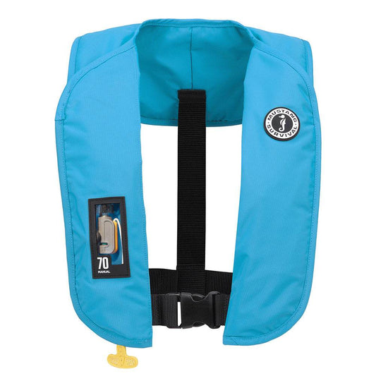 Suncoast Marine and Auto offers Mustang MIT 70 Manual Inflatable PFD - Azure (Blue) [MD4041-268-0-202]