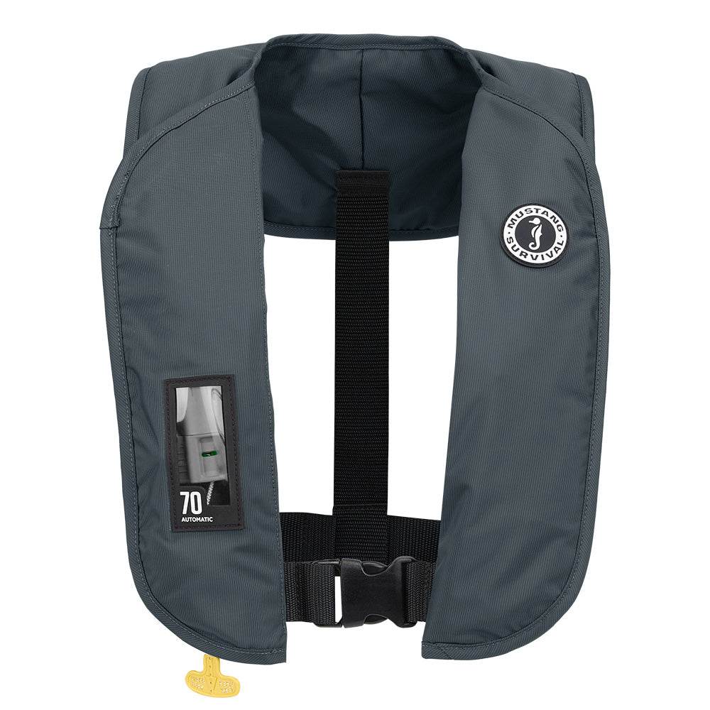 Suncoast Marine and Auto offers Mustang MIT 70 Automatic Inflatable PFD - Admiral Gray [MD4042-191-0-202]