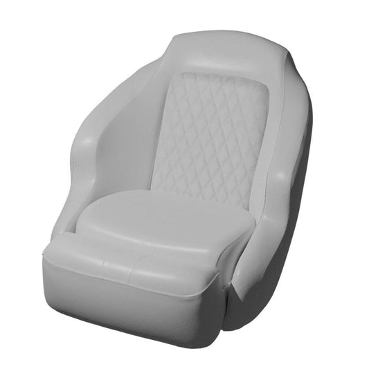 Suncoast Marine and Auto offers TACO Anclote Diamond Bucket Seat - White [BA1-25WHT]