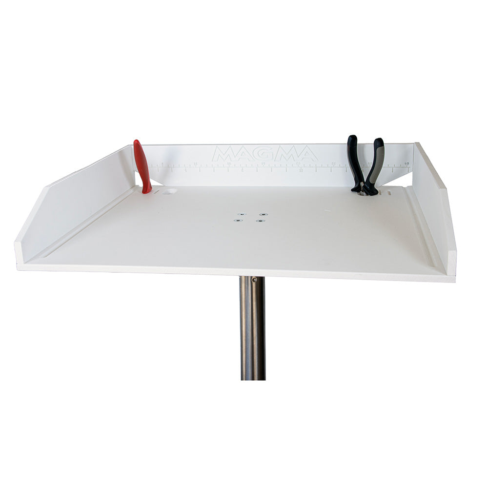 Suncoast Marine and Auto offers Magma 16" x 20" White Fillet Table w/LeveLock Mount [T10-424]