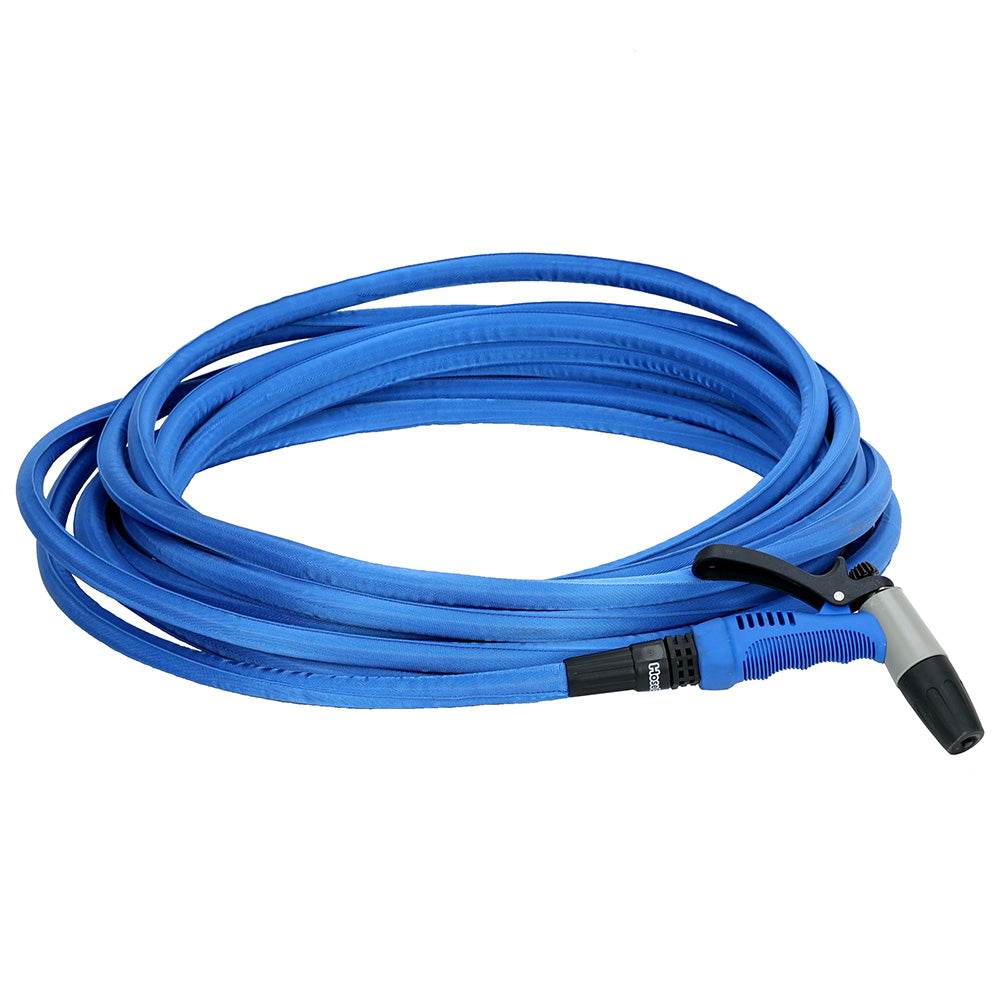 Suncoast Marine and Auto offers HoseCoil 25 Blue Flexible Hose Kit w/Rubber Tip Nozzle [HF25K]