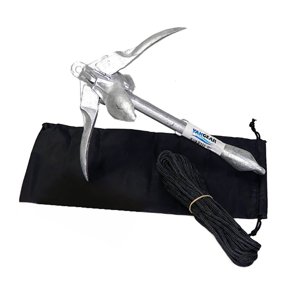 Suncoast Marine and Auto offers YakGear 3.3lb Grapnel Anchor Kit w/Storage Bag [AB3]