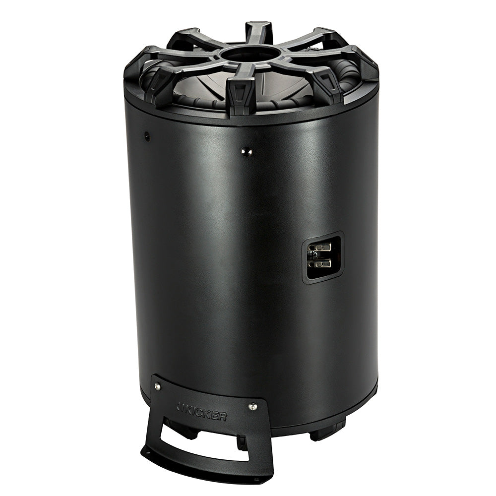 Suncoast Marine and Auto offers KICKER TB10 10" Weather-Proof Subwoofer Enclosure w/Passive Radiator - 2-Ohm [46CWTB102]