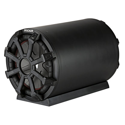 Suncoast Marine and Auto offers KICKER TB8 8" Weather-Proof Subwoofer Enclosure w/Passive Radiator - 2-Ohm [46CWTB82]