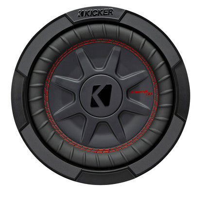 Suncoast Marine and Auto offers KICKER CompRT 8" Ultra Thin Subwoofer - 4-Ohm [48CWRT84]