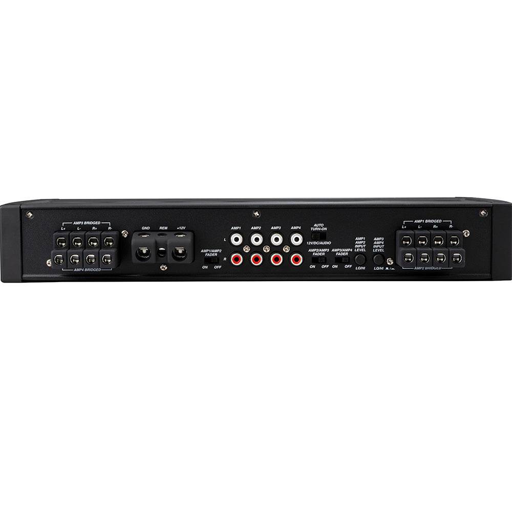 Suncoast Marine and Auto offers KICKER KXMA800.8 8 x 100W 8-Channel Full-Range Class D Amplifier [48KXMA8008]