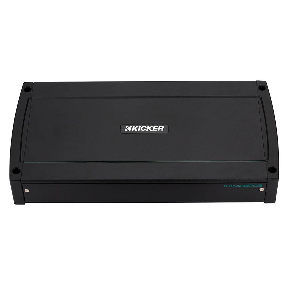 Suncoast Marine and Auto offers KICKER KXMA800.8 8 x 100W 8-Channel Full-Range Class D Amplifier [48KXMA8008]