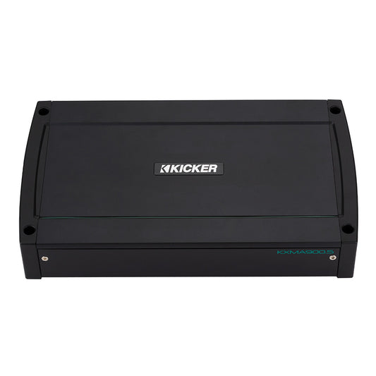 Suncoast Marine and Auto offers KICKER KXMA900.5 4 x 125W 4-Channel Full-Range Class D Amplifier with 400W Class D Subwoofer Channel [48KXMA9005]