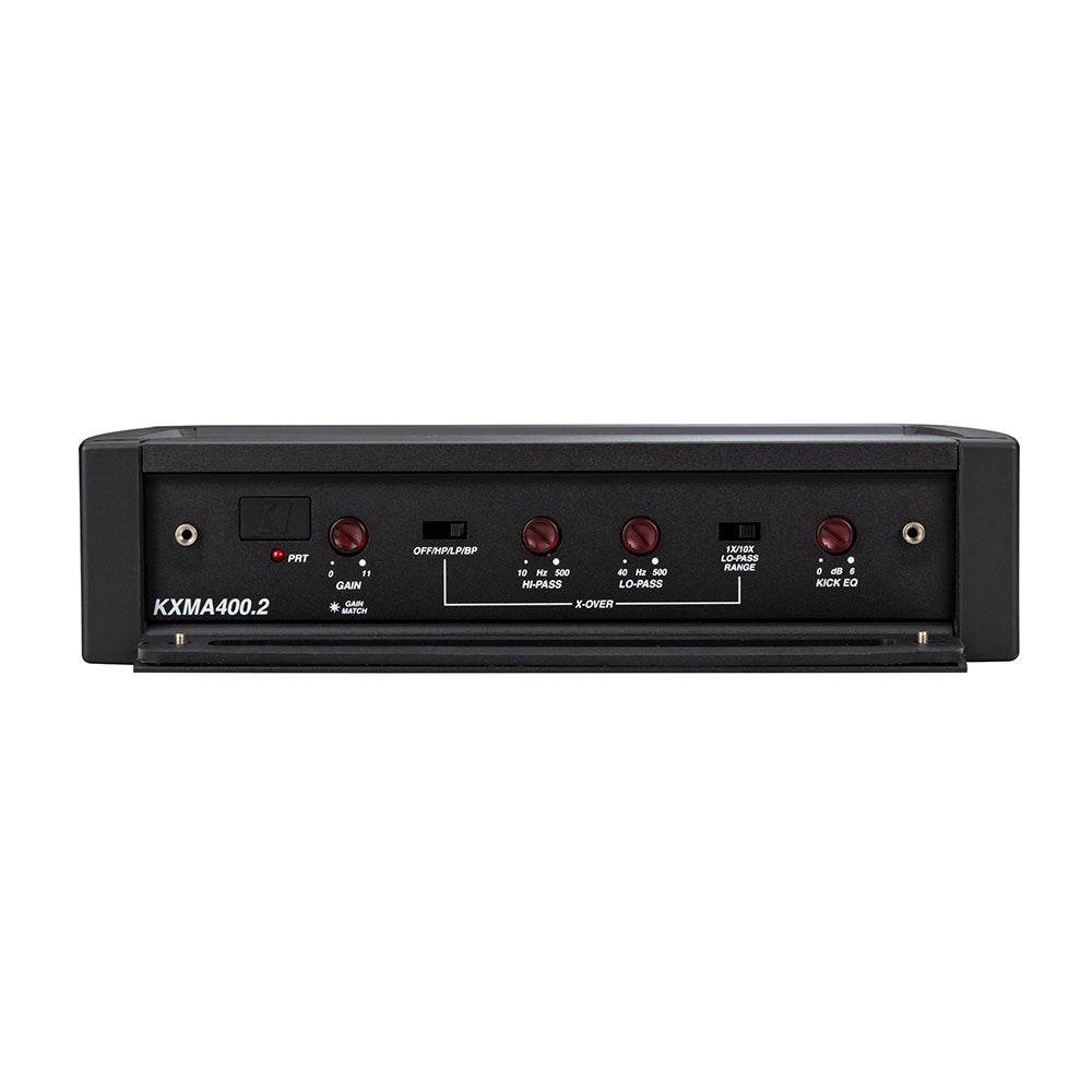 Suncoast Marine and Auto offers KICKER KXMA400.2 2 x 200W 2-Channel Full-Range Class D Amplifier [48KXMA4002]