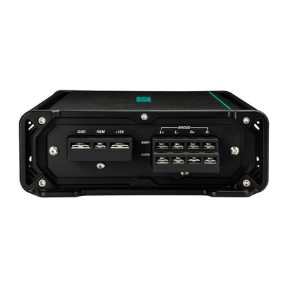 Suncoast Marine and Auto offers KICKER KMA360.4 4 x 90W 4-Channel Weather-Resistant Full-Range Amplifier [48KMA3604]