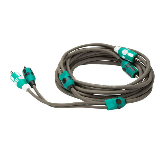 Suncoast Marine and Auto offers KICKER KMI3 Marine Series 2-Channel RCA Interconnect - 3M [47KMI3]