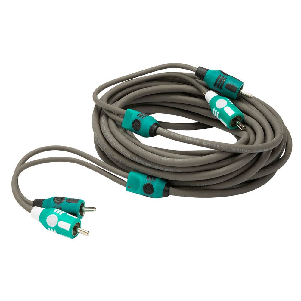 Suncoast Marine and Auto offers KICKER KMI7 Marine Series 2-Channel RCA Interconnect - 7M [47KMI7]