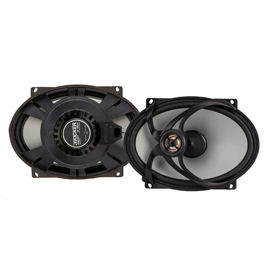 Suncoast Marine and Auto offers KICKER PSC572 5x7" Harley Davidson Replacement Coaxial Speakers - 2-Ohm, Black [48PSC572]