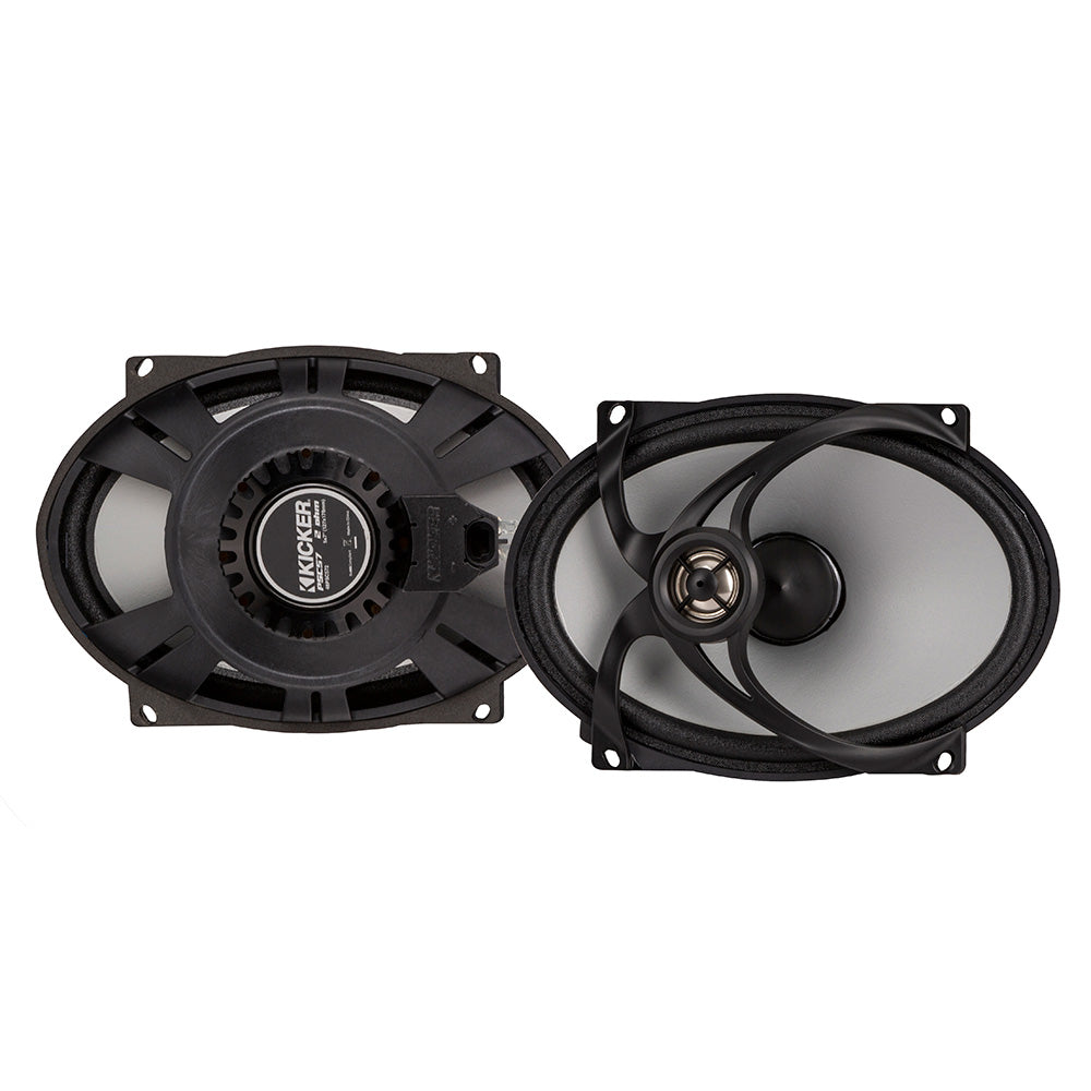 Suncoast Marine and Auto offers KICKER PSC572 5x7" Harley Davidson Replacement Coaxial Speakers - 4-Ohm, Black [48PSC574]