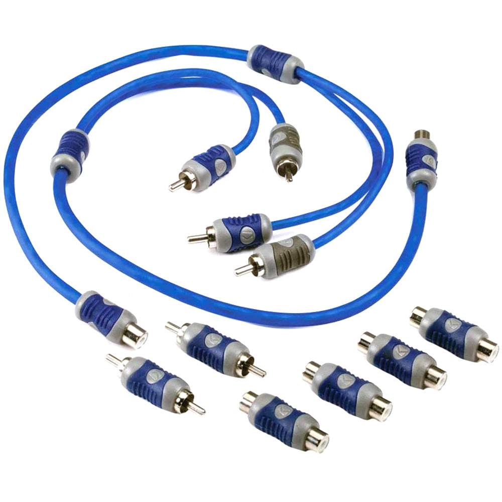 Suncoast Marine and Auto offers KICKER K-Series Y-Adapter Interconnect - RCA Male w/Female Adapters [46KIYFM]