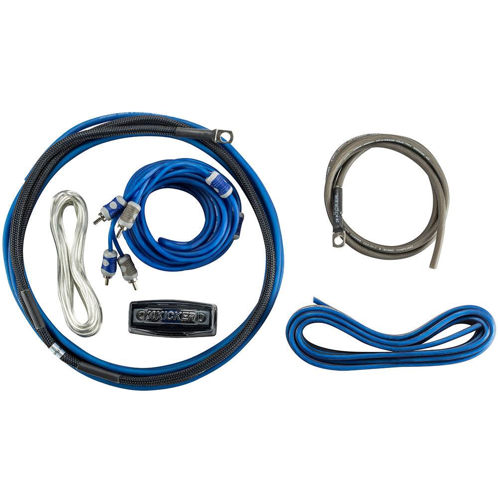 Suncoast Marine and Auto offers KICKER K-Series 8AWG Amp Kit w/2-Channel Interconnects [46CK8]