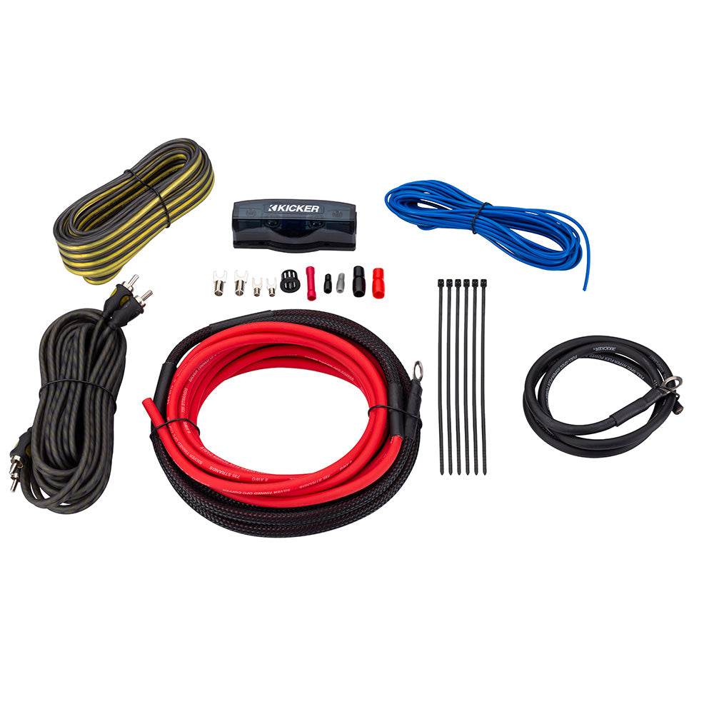 Suncoast Marine and Auto offers KICKER VK6 6AWG Amp Kit w/2-Channel Interconnects [47VK6]