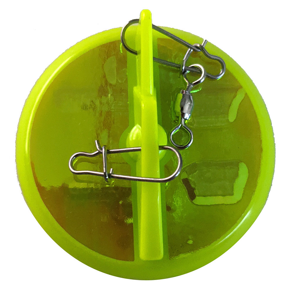 Suncoast Marine and Auto offers Luhr-Jensen 2-1/4" Dipsy Diver - Chartreuse/Silver Bottom Moon Jelly [5560-030-2509]