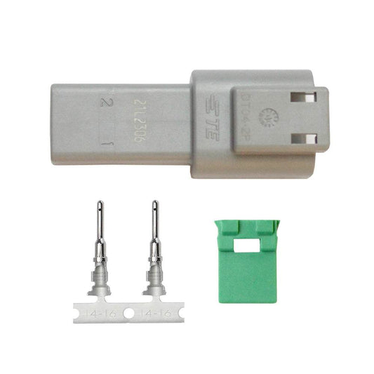 Suncoast Marine and Auto offers Pacer DT Deutsch Receptacle Repair Kit - 14-18 AWG (2 Position) [TDT04F-2RP]