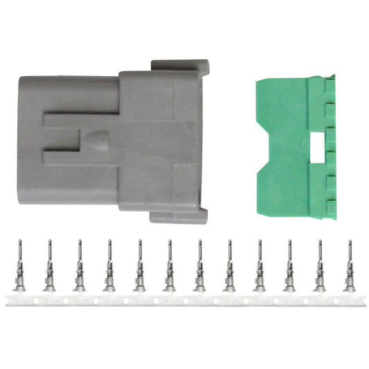 Suncoast Marine and Auto offers Pacer DT Deutsch Receptacle Repair Kit - 14-18 AWG (12 Position) [TDT04F-12RP]