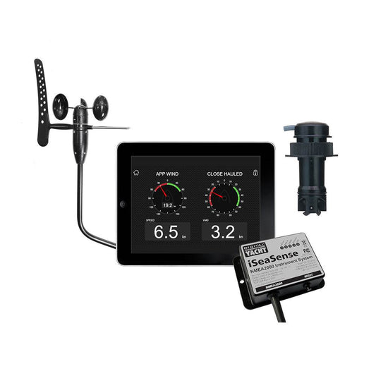 Suncoast Marine and Auto offers Digital Yacht iSeaSense Wireless Speed Depth Temp Pack Plus Wind [ZDIGISSPK2]