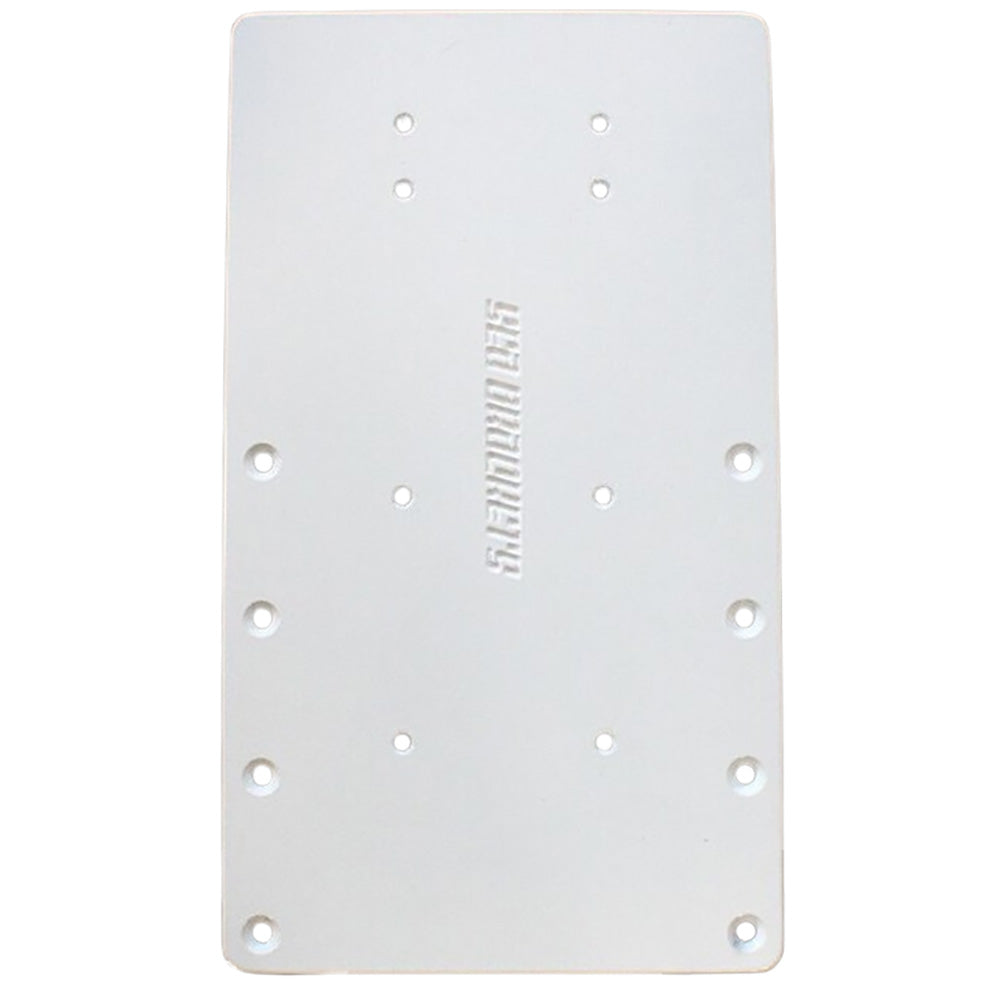 Suncoast Marine and Auto offers Sea Brackets 14" Straight Trolling Motor Plate [SEA2322]