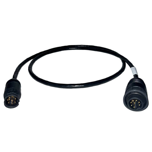 Suncoast Marine and Auto offers Echonautics 1M Adapter Cable w/Male 8-Pin Black Box Connector f/Echonautics 300W, 600W 1kW Transducers [CBCCMS0501]