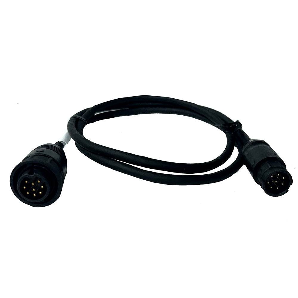 Suncoast Marine and Auto offers Echonautics 1M Adapter Cable w/Male 9-Pin Navico Connector f/Echonautics 300W, 600W 1kW Transducers [CBCCMS0502]