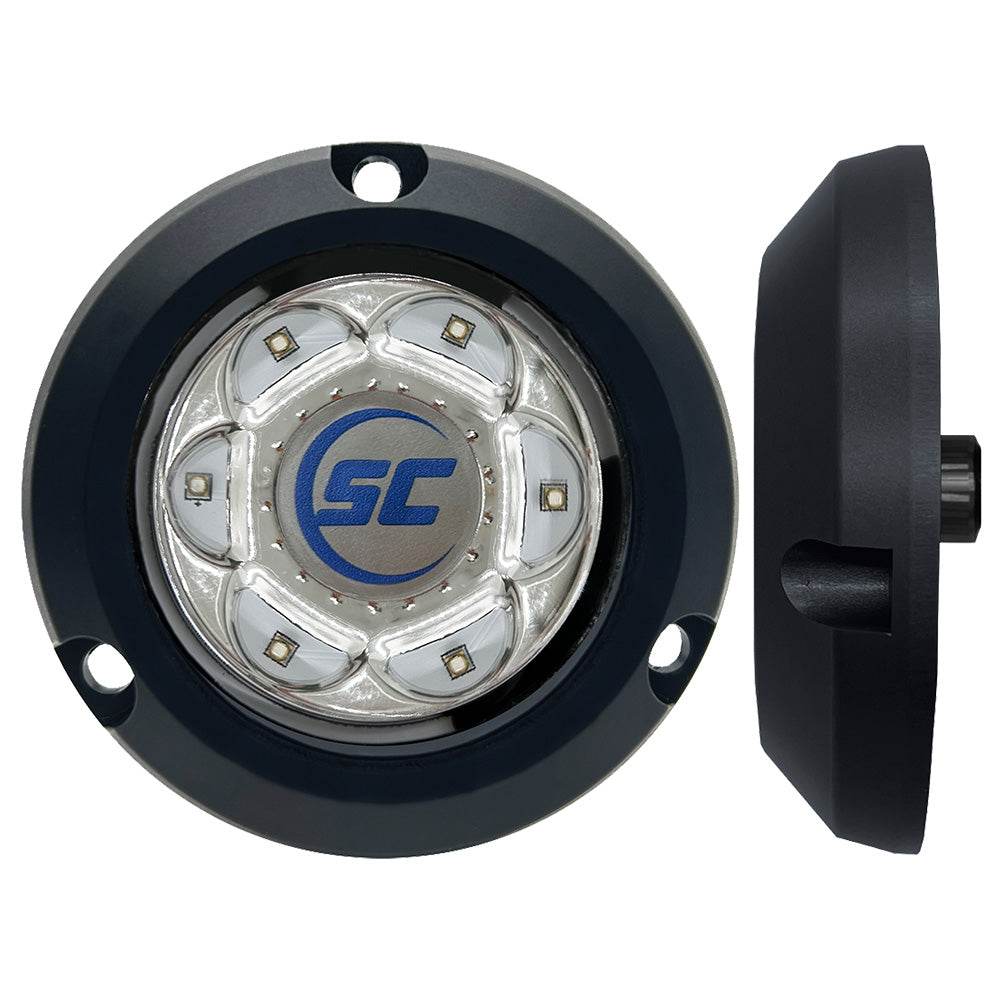 Suncoast Marine and Auto offers Shadow-Caster SC2 Series Polymer Composite Surface Mount Underwater Light - Bimini Blue [SC2-BB-CSM]