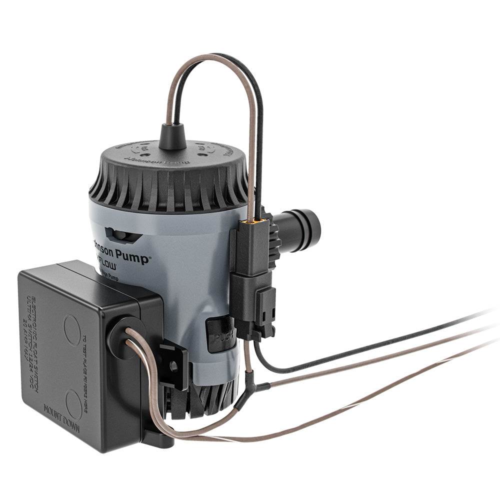 Suncoast Marine and Auto offers Johnson Pump Aqua Void Ultima Combo 500 GPH Bilge Pump - 12V [10-13635-01]