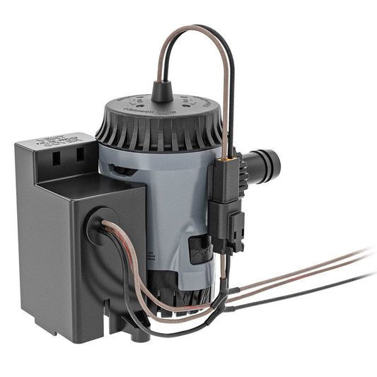 Suncoast Marine and Auto offers Johnson Pump Aqua Void Electro-Magnetic Combo 500 GPH Bilge Pump - 12V [10-13637-01]