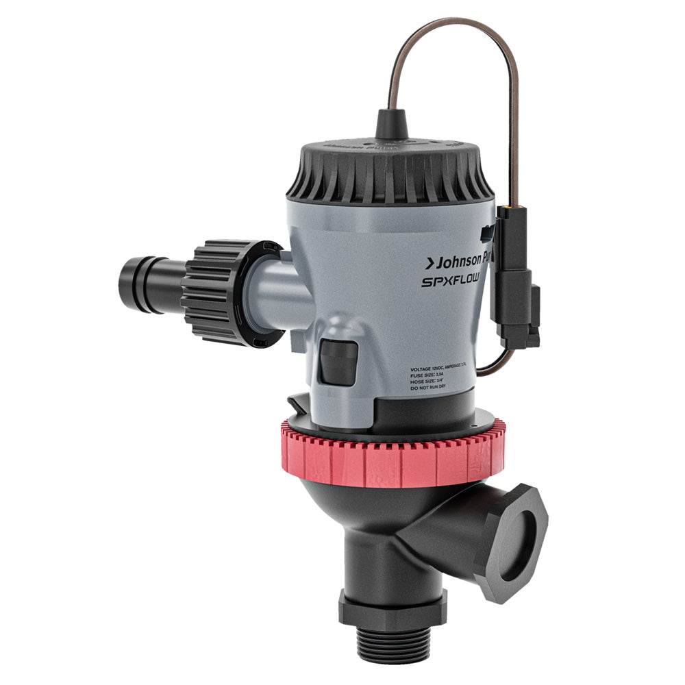 Suncoast Marine and Auto offers Johnson Pump Aqua O2 Twin Port 500 GPH Aerator Pump - Flex Mount - 12V [10-13649-01]