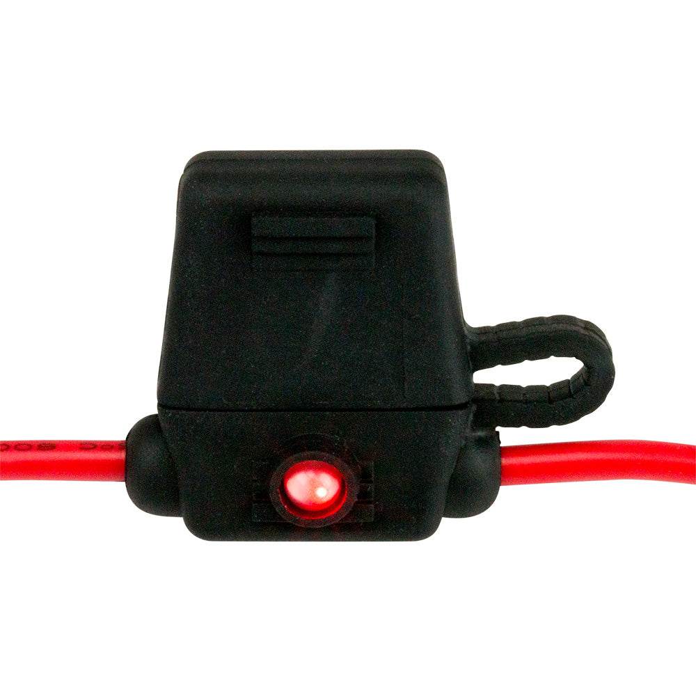 Suncoast Marine and Auto offers Sea-Dog ATO/ATC Style Inline LED Fuse Holder - Up to 30A [445197-1]