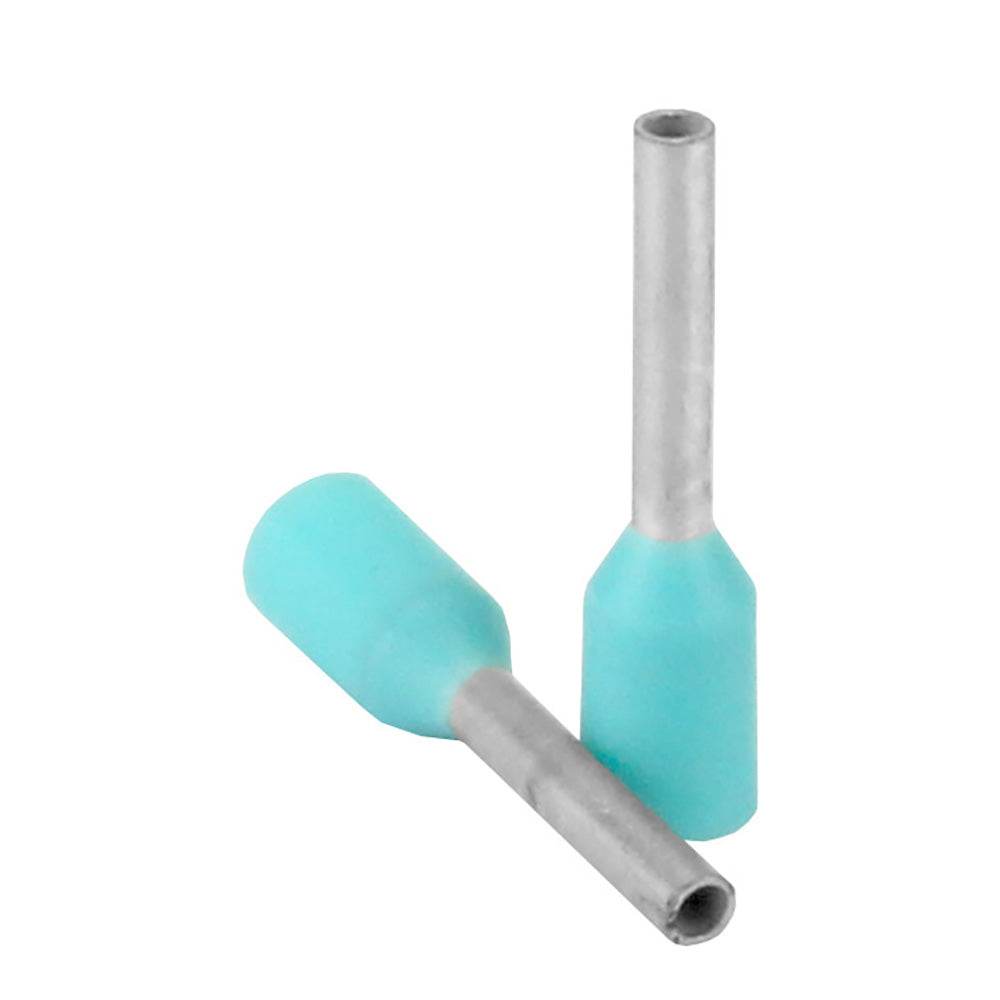 Suncoast Marine and Auto offers Pacer Turquoise 22-24 AWG Wire Ferrule - 6mm Length - 25 Pack [TFRL24-6MM-25]