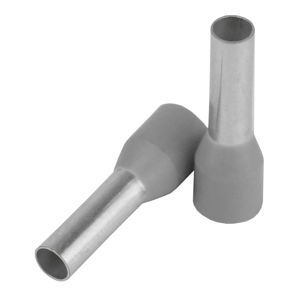 Suncoast Marine and Auto offers Pacer Grey 12 AWG Wire Ferrule - 10mm Length - 25 Pack [TFRL12-10MM-25]