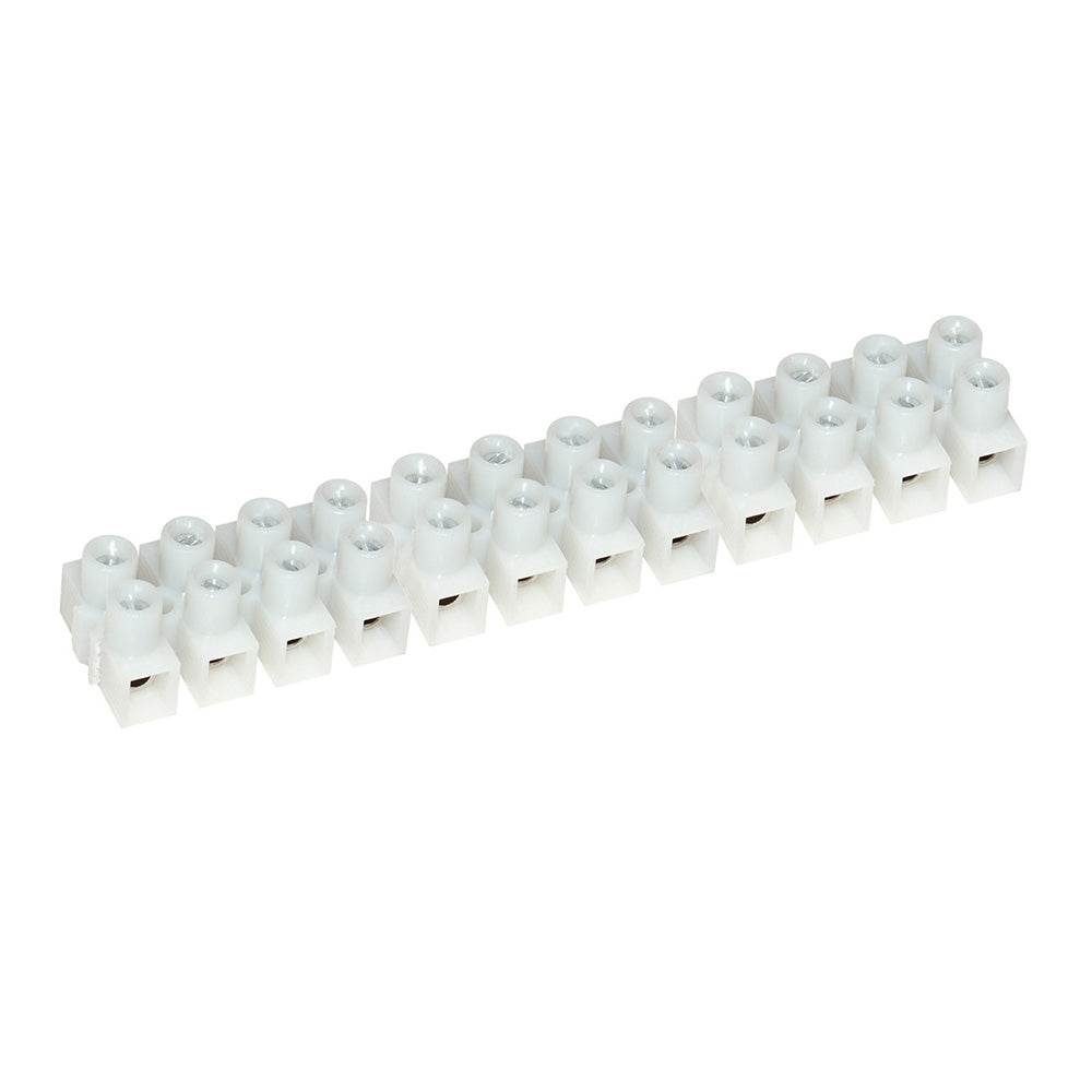 Suncoast Marine and Auto offers Pacer 15A Euro Style Terminal Block - 12 Gang - 5 Pack [E150-12-5]