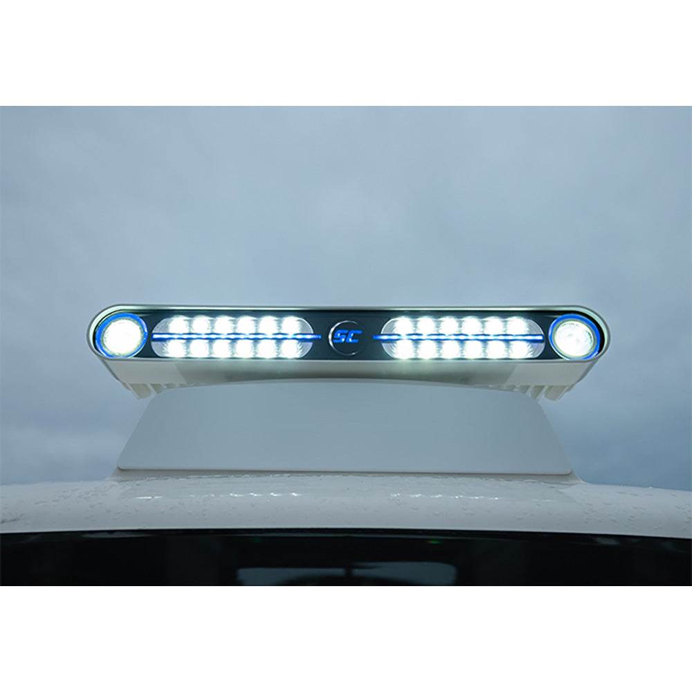 Suncoast Marine and Auto offers Shadow-Caster Eagle Ray LED Light Bar - White Housing Dual Optics [SCM-EAGLE-RAY-WH]