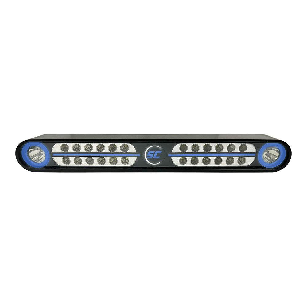 Suncoast Marine and Auto offers Shadow-Caster Eagle Ray LED Light Bar - Black Housing Dual Optics [SCM-EAGLE-RAY-BK]