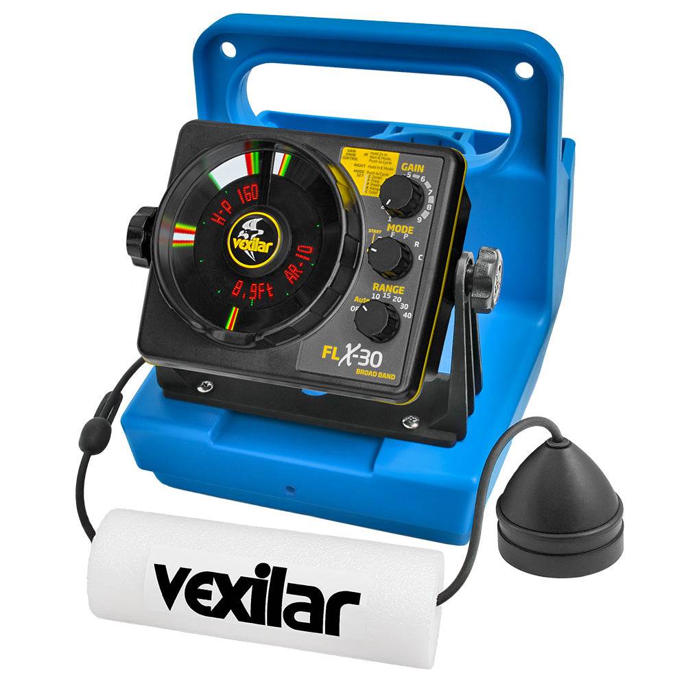 Suncoast Marine and Auto offers Vexilar FLX-30 Genz Pack w/Broad Band Ice Ducer Vexilar Lithium Battery [GPLI30BB]