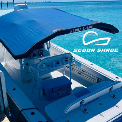 Suncoast Marine and Auto offers Sebba Shade 6 x 9 ft. Blue Sun Shade f/Boats Up To 28' [SS6X9BLU]