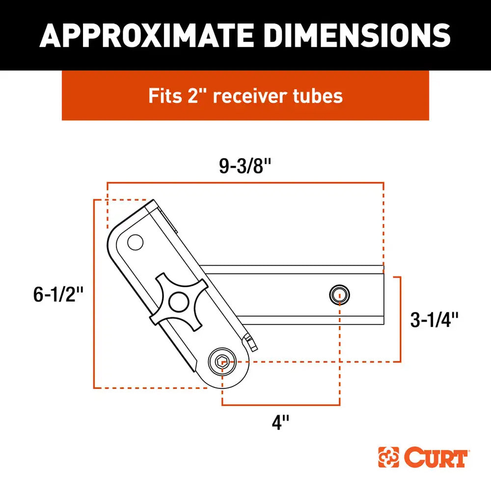 Suncoast Marine and Auto offers CURT ActiveLink 2" Receiver Shank - Up to 5000 lbs [18402]