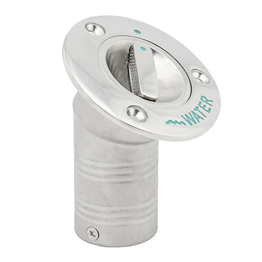 Suncoast Marine and Auto offers Whitecap 30 EPA Pull-Up Deck Fill Angled 1-1/2" (Water) [6125AEPA]