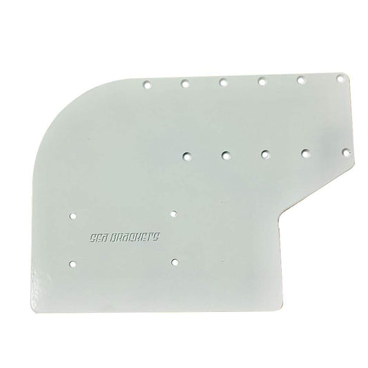 Suncoast Marine and Auto offers Sea Brackets Small Offset Trolling Motor Plate f/Garmins Kraken [SEA2311]