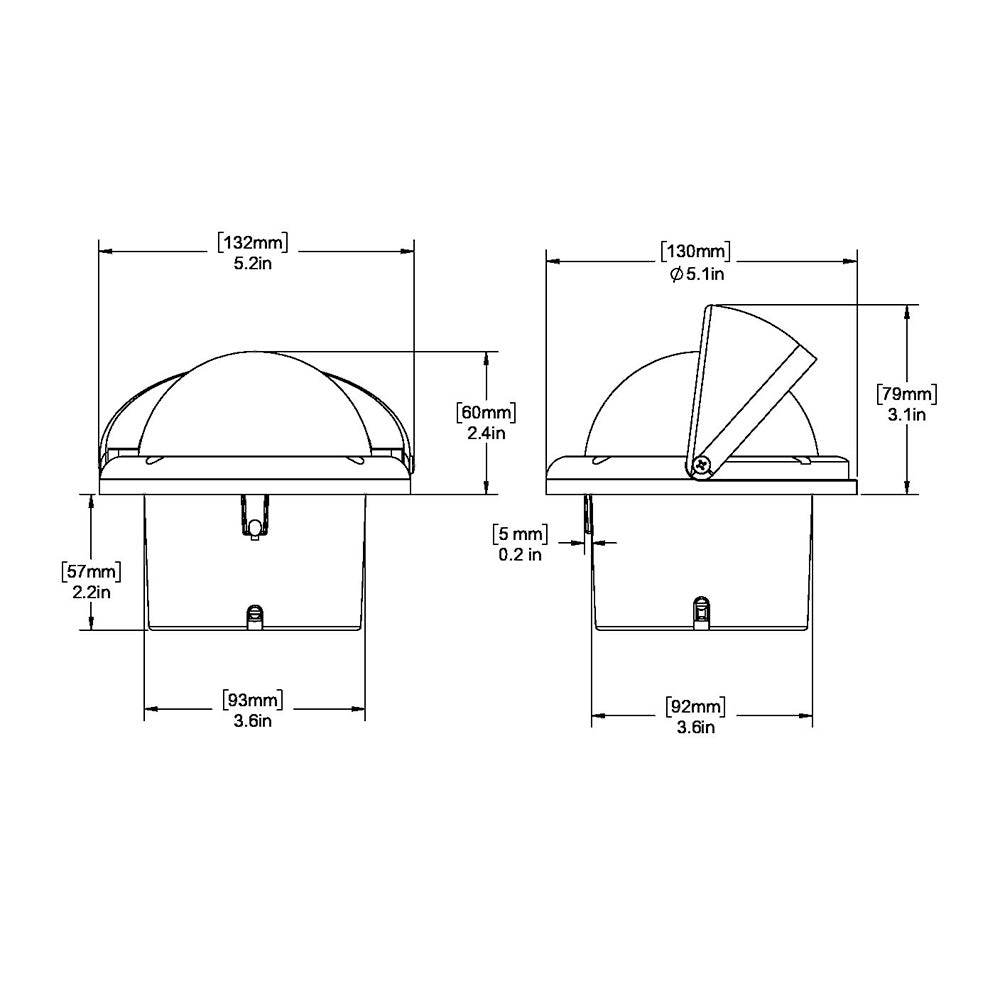 Suncoast Marine and Auto offers Ritchie SS-1002 SuperSport Compass - Flush Mount - Black [SS-1002]