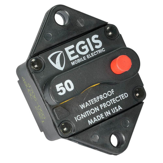 Suncoast Marine and Auto offers Egis 50A Panel Mount Circuit Breaker - 285 Series [4706-050]