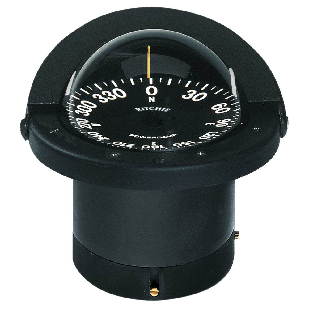 Suncoast Marine and Auto offers Ritchie FN-201 Navigator Compass - Flush Mount - Black [FN-201]