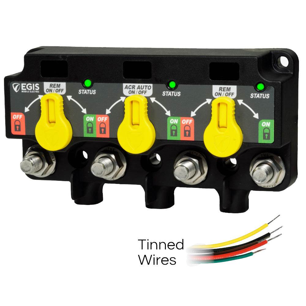 Suncoast Marine and Auto offers Egis XD Series Triple Flex 2 Relay-ACR-Relay w/Knobs Tinned Wires [8730-1535]