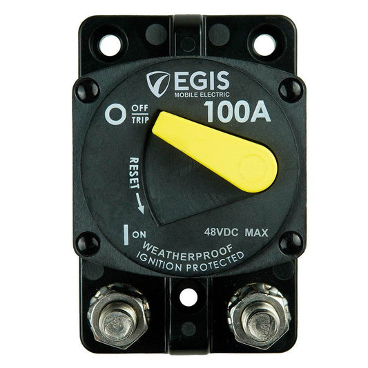 Suncoast Marine and Auto offers Egis 100A Surface Mount 87 Series Circuit Breaker [4704-100]